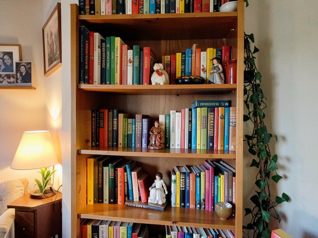 The bookshelf